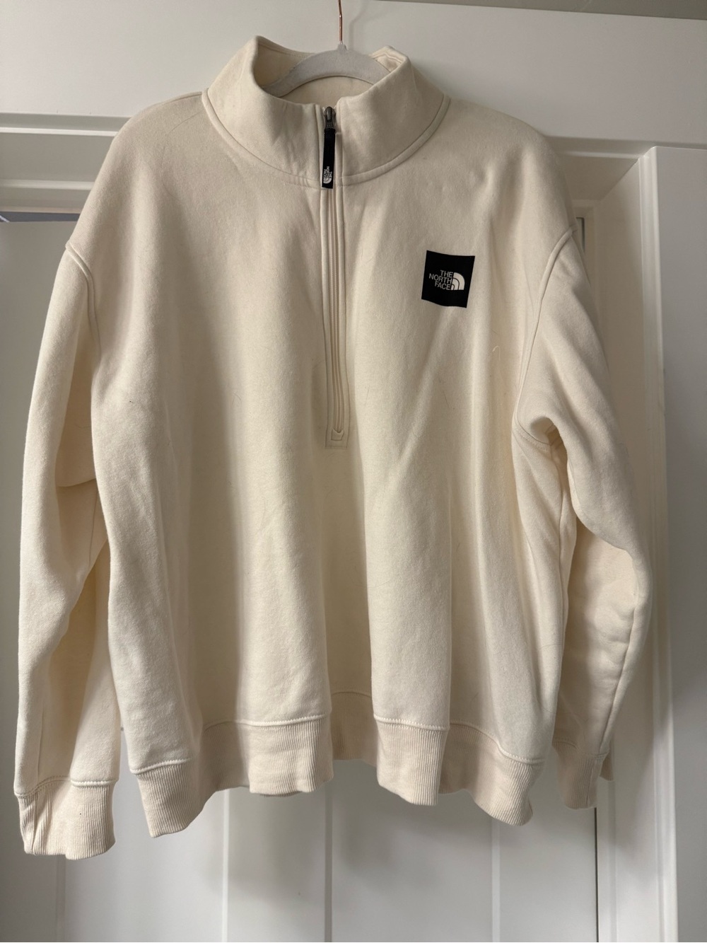 NWOT Women’s North Face Box Half Dome 3/4 Zip Top  Sweatshirt XXL